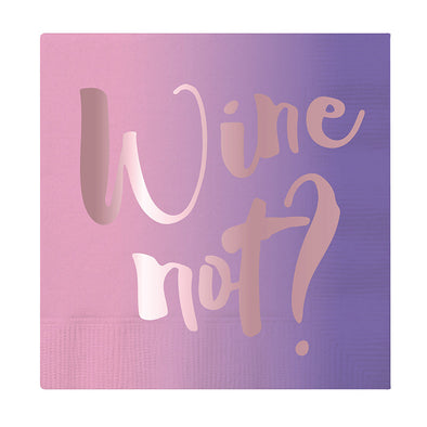 Wine Not? Napkins
