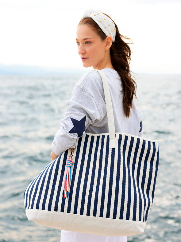 Shiraleah Navy Morgan Tote