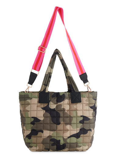 Shiraleah Camo Ezra Travel Tote