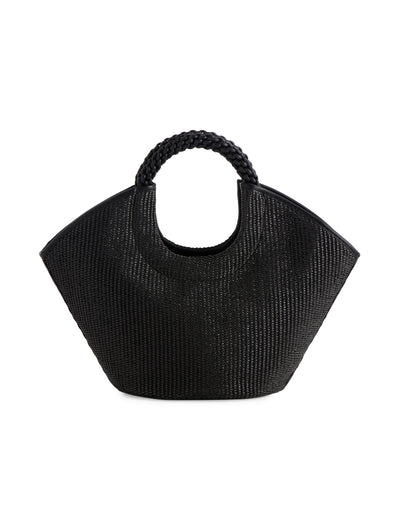 Shiraleah Black Clara Top Handle Bag