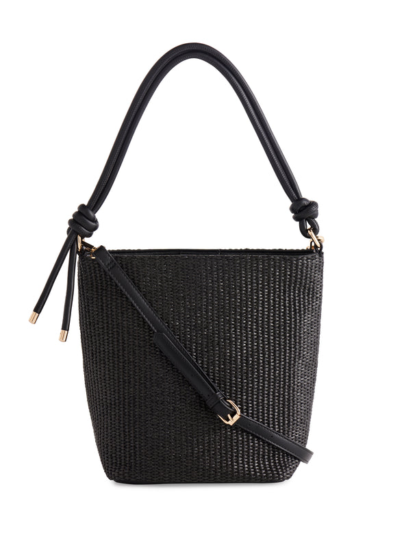 Shiraleah Black Clara Bucket Bag