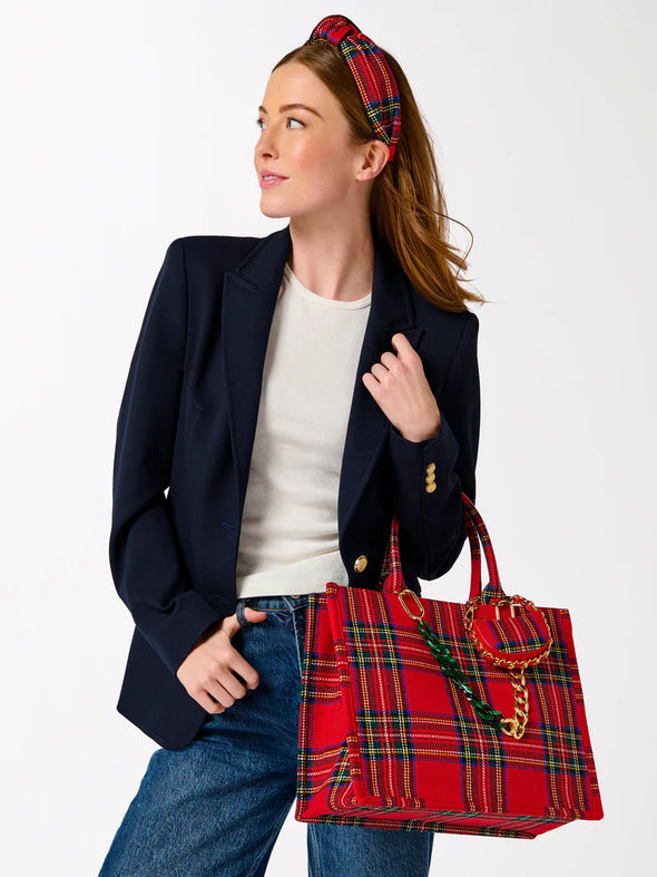 Shiraleah Red Scottie Tote