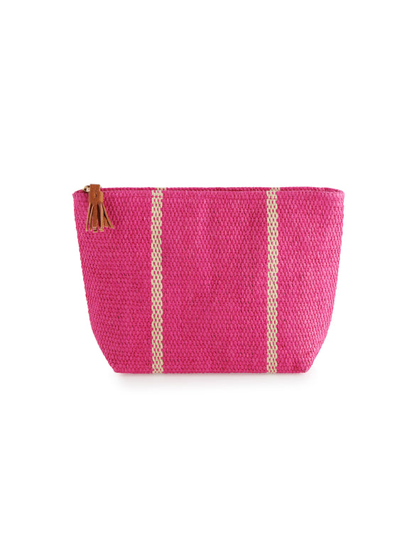 Shiraleah Pink Riva Zip Pouch