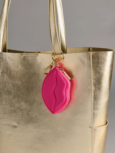 Shiraleah Pink Kisses Card Case