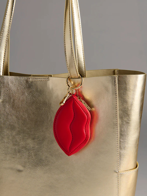 Shiraleah Red Kisses Card Case
