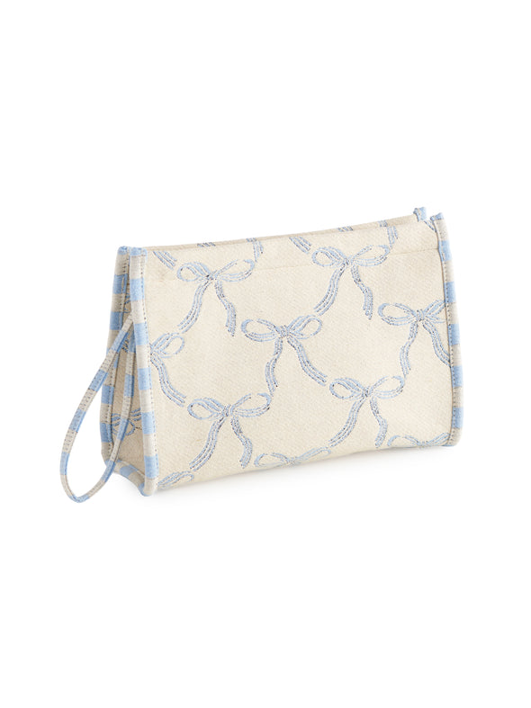 Shiraleah Blue Bella Zip Pouch