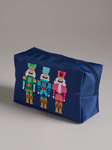 Shiraleah Navy Cara Nutcracker Zip Pouch