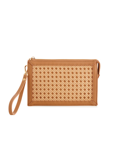 Shiraleah Tan Soleil Wristlet