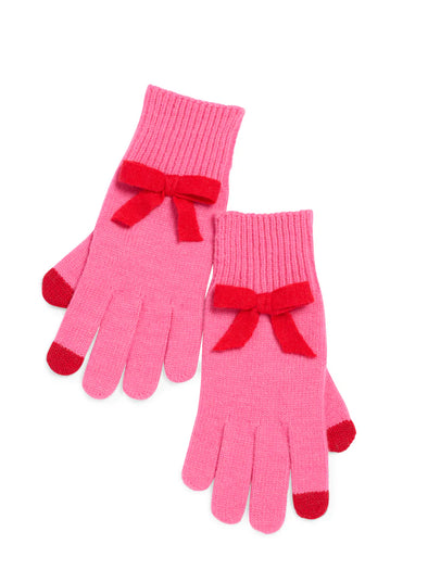Shiraleah Pink Mia Touchscreen Gloves