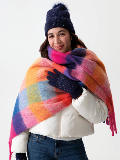 Shiraleah Navy Natalia Beanie