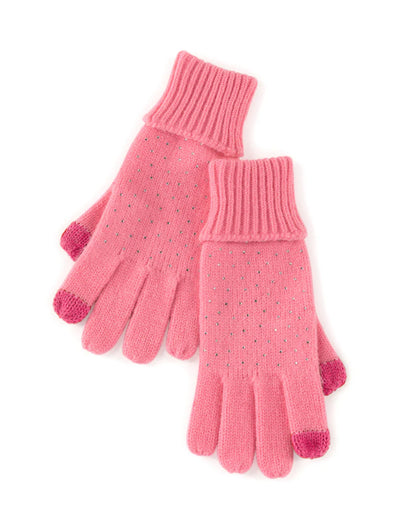 Shiraleah Pink Natalia Touchscreen Gloves