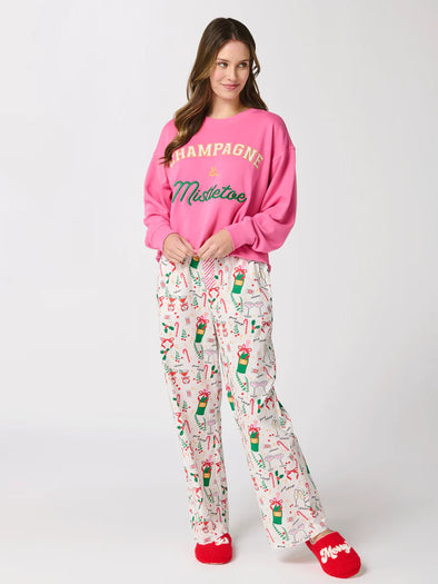 Shiraleah Ivory Celebration Boxer Pants