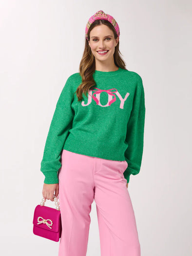 Shiraleah Green Joy Sweater