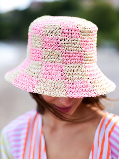 Shiraleah Pink Evie Hat