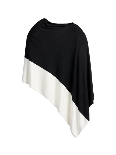 Shiraleah Onyx Madeleine Travel Poncho