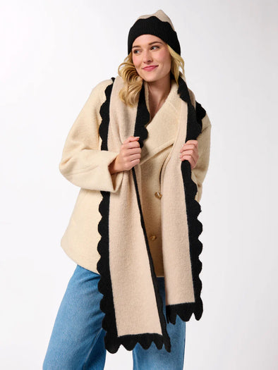 Shiraleah Ivory Melody Scarf