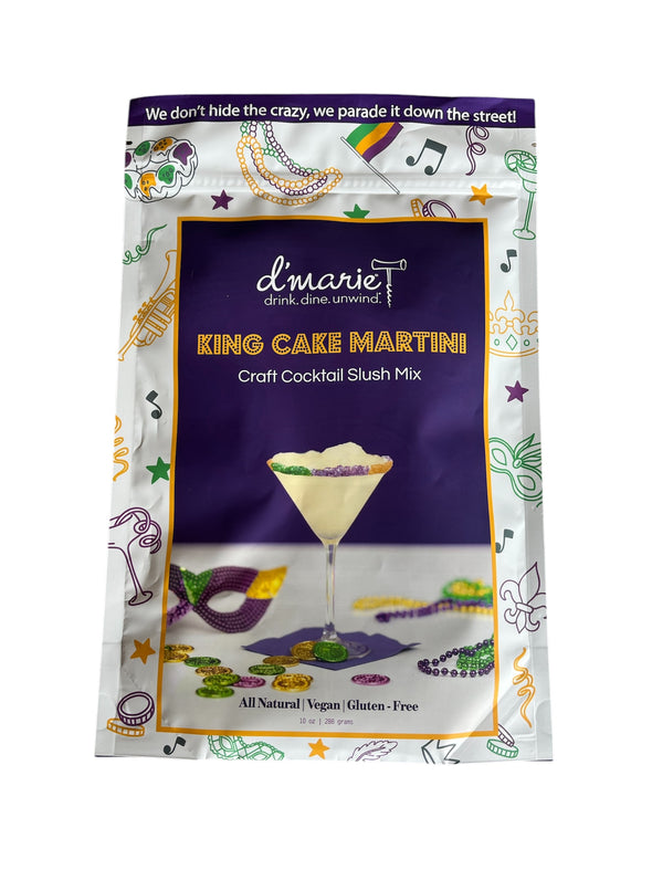 D'Marie King Cake Martini 10oz Slush Mix