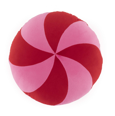 Shiraleah Peppermint Candy Pillow