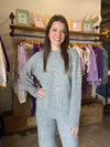 Pinch Charcoal Soft Yarn Knit Sweater