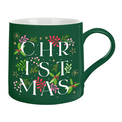 Slant Christmas Jumbo Mug