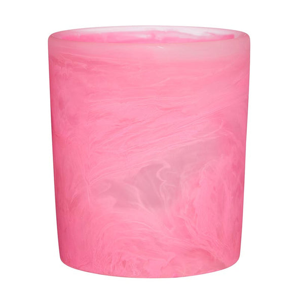 SLANT Pink Resin Glassware