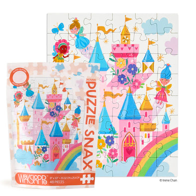 Werkshoppe Fairy Castle 48 Piece Puzzle Snax