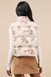 Jacquie The Label Floral Print Jacquard Vest