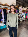 Mod Ref Olive Teddy Top