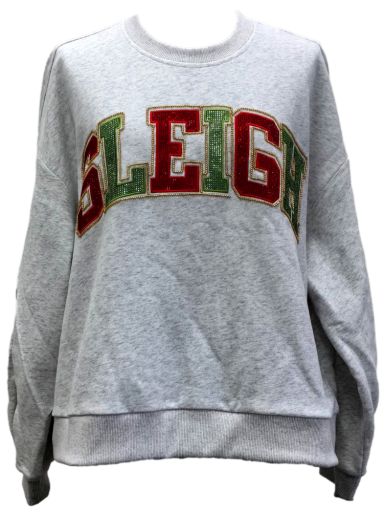 QOS Grey Sleigh Sweatshirt