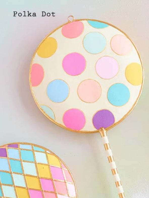 Glitterville Papermache Lollipop Display