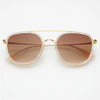 Freyrs Weston Sunglasses- Light Pink/Brown