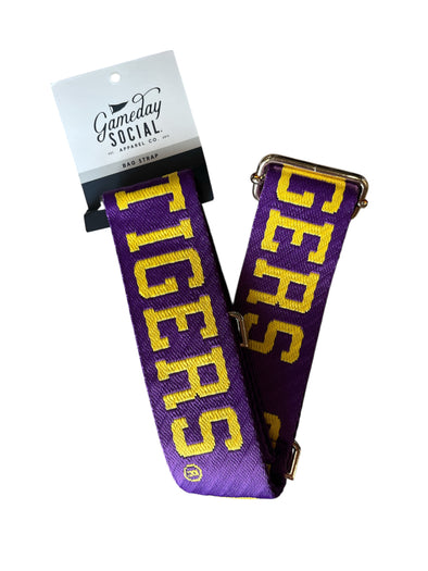 Gameday Social Geaux Tigers Bag Strap