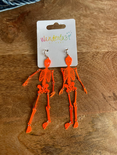 Skeleton Dangle Earrings