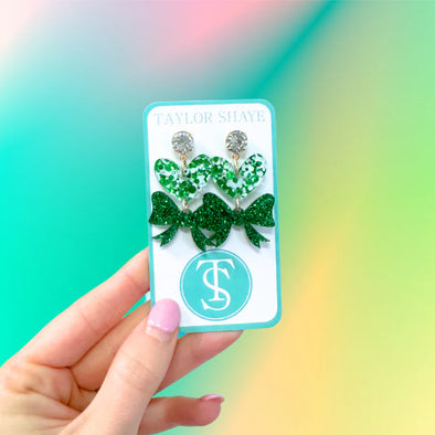 Taylor Shaye Irish Bow Drops