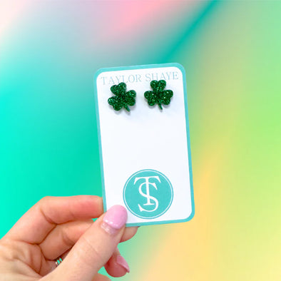 Taylor Shaye Clover Studs