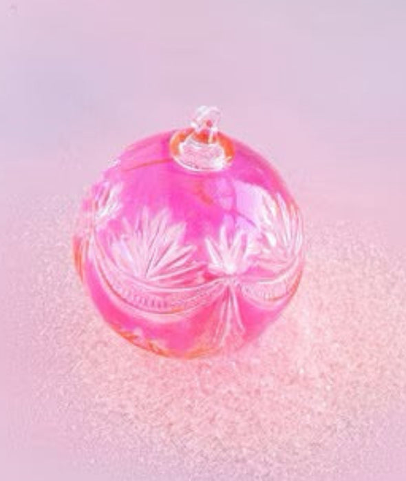 Glitterville Fetched Etched Ball Ornaments