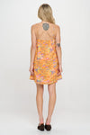 Meet Me In Santorini Golden Shoreline Cami Dress