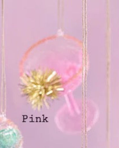 Glitterville Sparkling Spritz Ornament