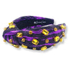 Brianna Cannon Purple Tiger Stripe Headband