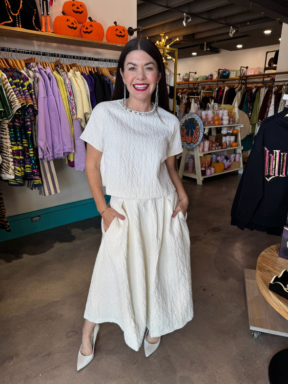 Lucy Paris Joan Midi Skirt