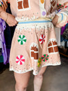 QOS Gingerbread House Skirt