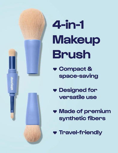 Alleyoop Overachiever 4-in-1 Makeup Brush