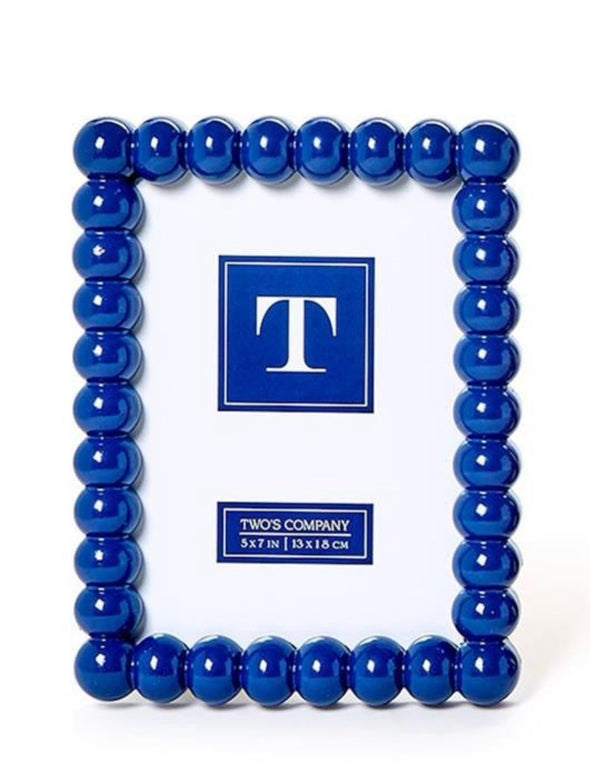 Two's Company Hobnail 5x7" Photo Frame