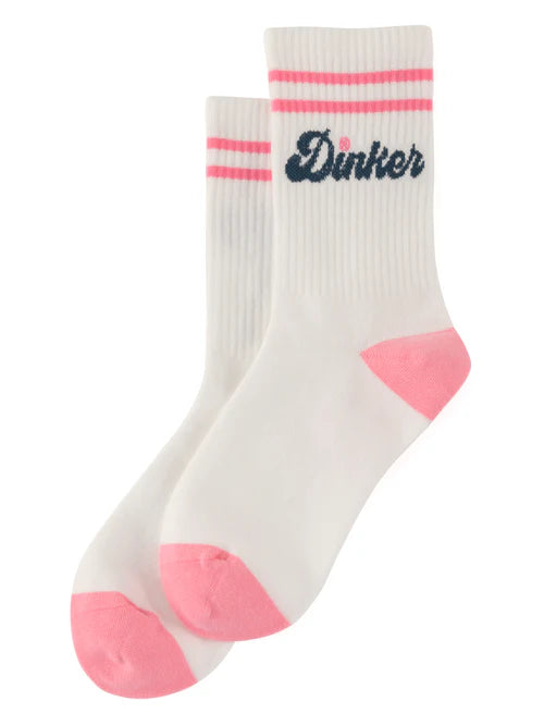 Shiraleah Dinker Sport Socks- White