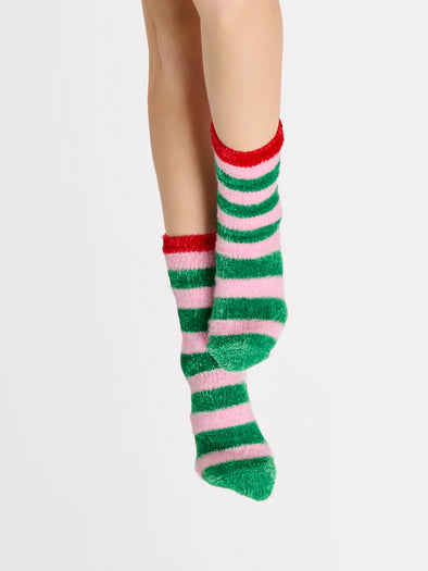 Shiraleah Green Jolly Socks
