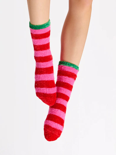 Shiraleah Red Jolly Socks
