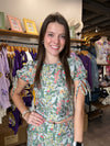 Sincerely Ours Jacquard Multi Cassandra Top