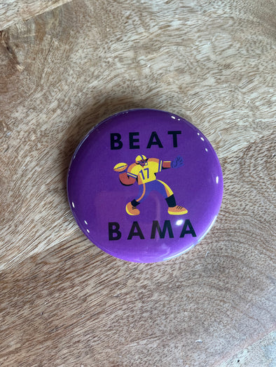 L. Ellis Designs 3" Beat Bama Button