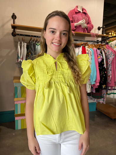 Sincerely Ours Citron Nora Top