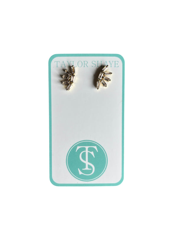 Taylor Shaye Hannah Stud Earrings